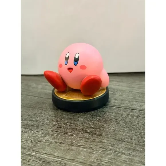 Kirby Amiibo Super Smash Bros Nintendo Switch 3DS Wii U Figure Preowned - Picture 5 of 6